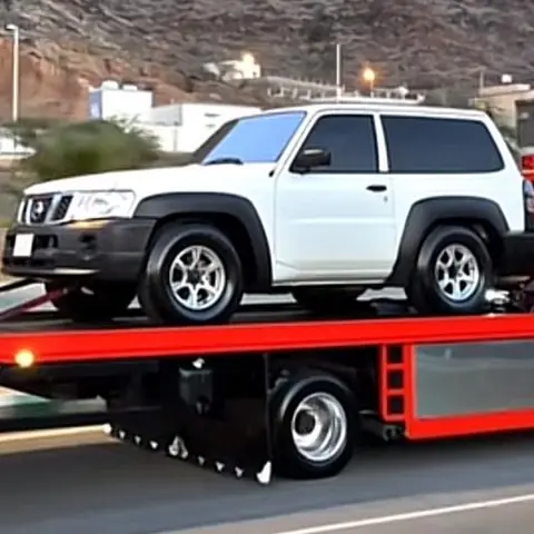 سطحة لنقل السيارات بين المدن من المدينة المنورة